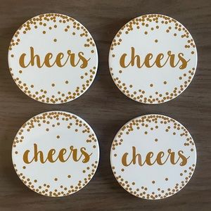 NEW Set of 4 Drink Coasters
